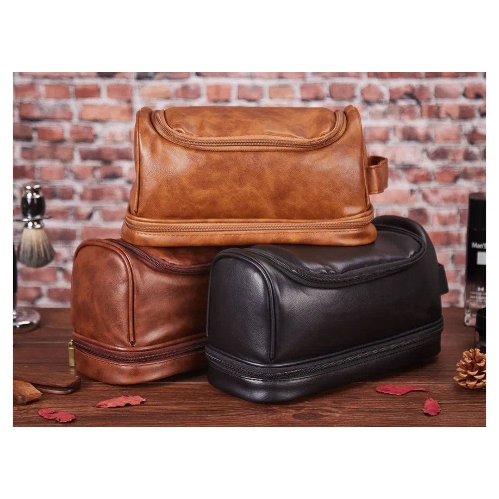 So Popular Leather Men's Portable Travel Bag 100% Genuine Leather Plaid Retro Men's Bag Single-Shoulder Duffel Travel Bags Handbags