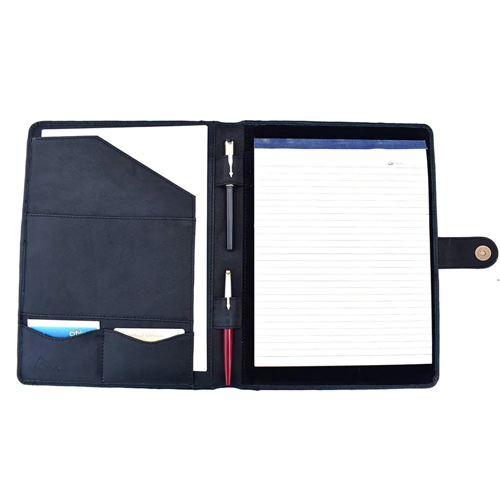 Leather Resume Folder