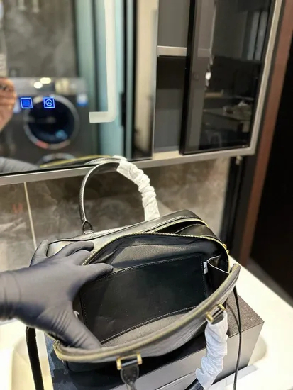 Women's Bag Sheepskin Boston Bowling Bag Handbag Messenger Bag Commuter Shoulder Bag Large Capacity Pillow Bag