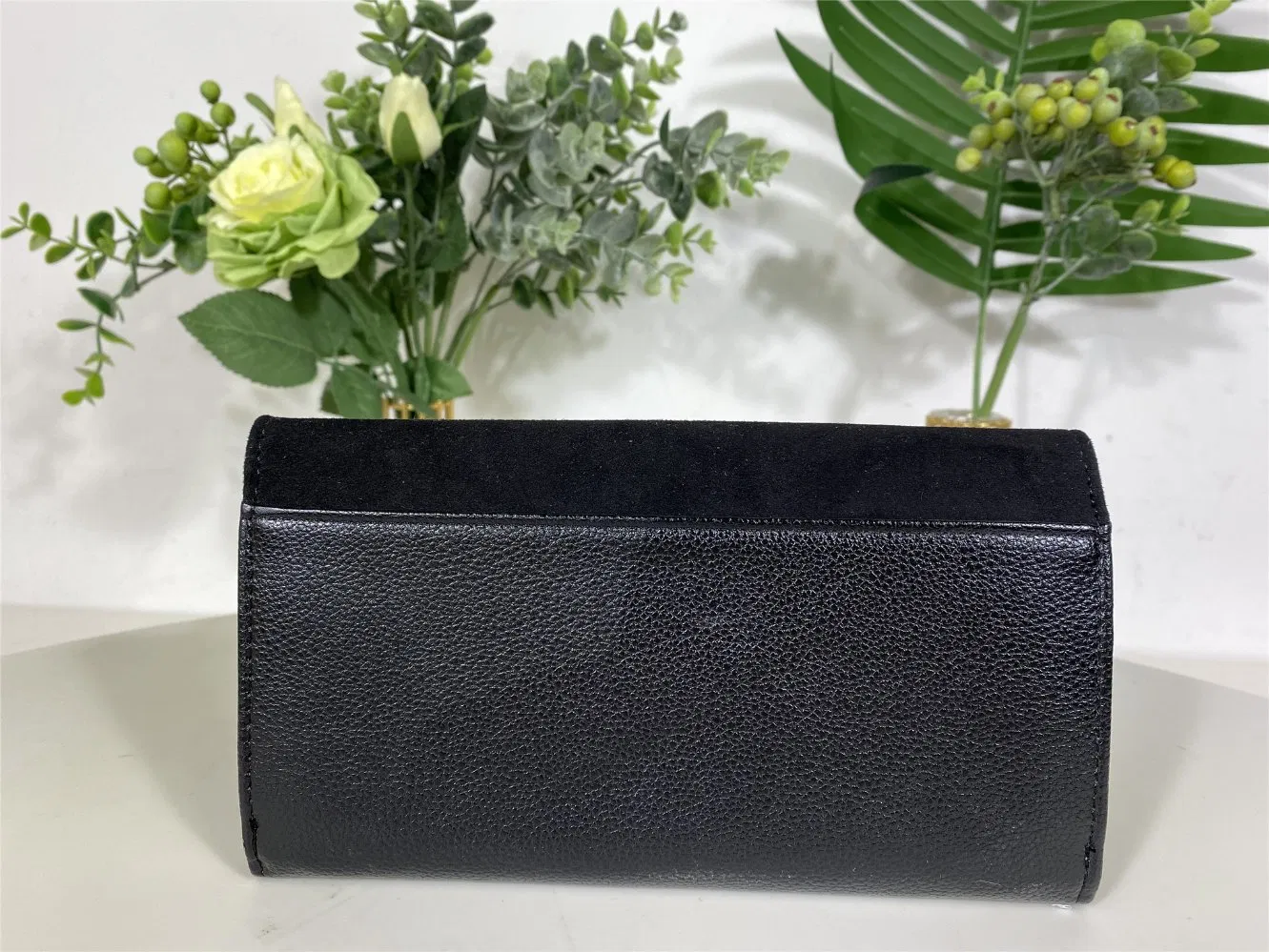 2023 Fashion Long Women PU Leather Wallet Woman Clutch Wallet Ladies Purse for Women Wholesale