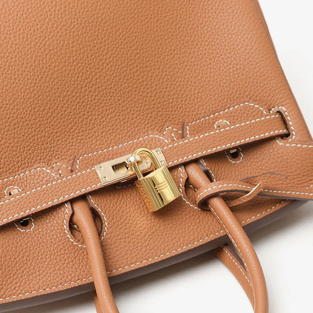 Women Togo Leather Designer Fashion Lady Tote Bag