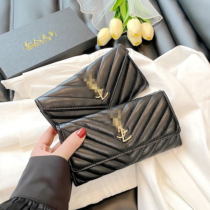 Designer Bag Custom Handbags Fashion Cow Leather Artificial Leather Little Sheepskin Wallet Purse Bag