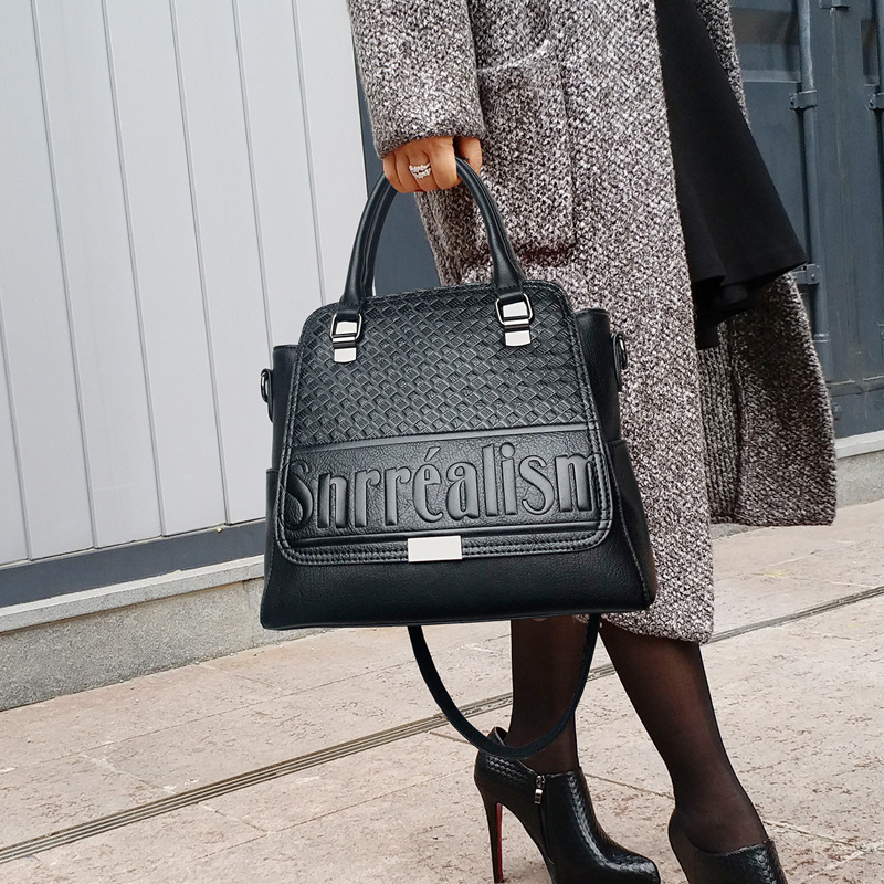 (WD10726) Haute Couture Handbags Ladies Leather Handbags Embossed Lady's Bag Western Style Handbags