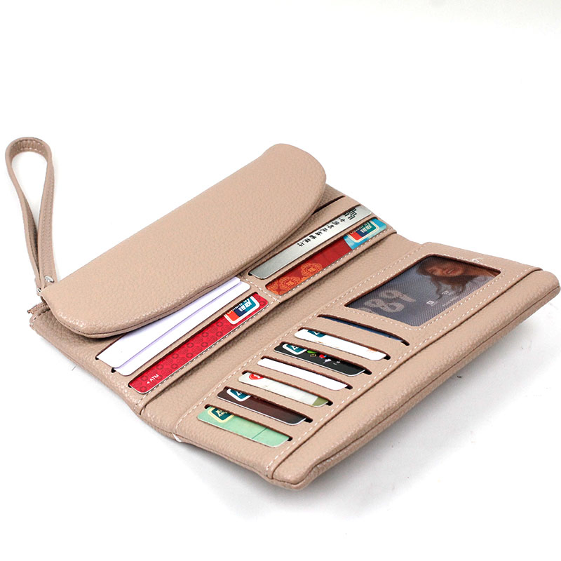 Promotion Gift New Design Women Wallet Long Wallet PU Leather Women Wallets Clutch Bag Fashion Women's Purse