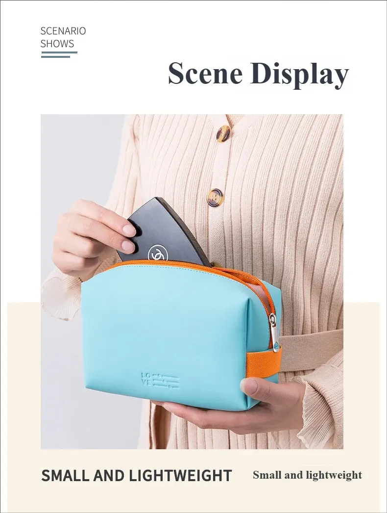 PU Leather Travel Makeup Bag 7