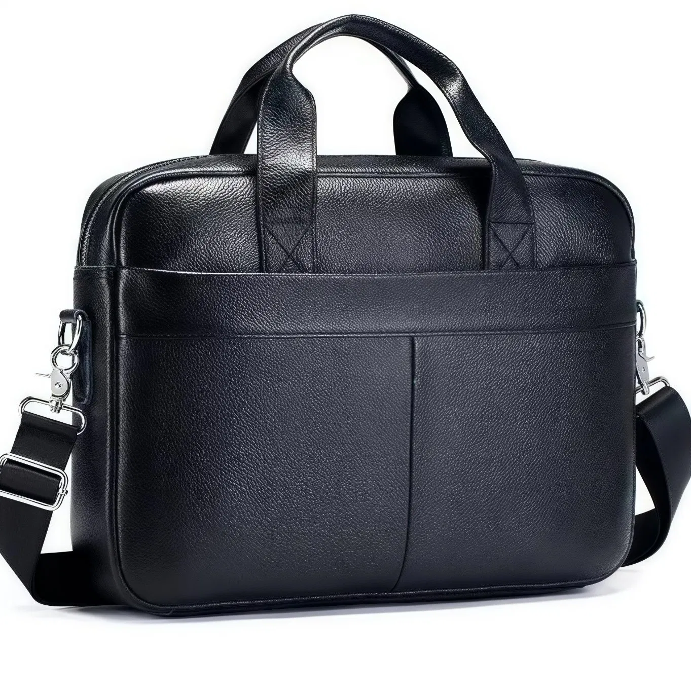 New A Grade Quality Leather Messenger Bag for Men Vintage Travel Backpack 17 Inch Laptop Briefcase Shoulder Bags