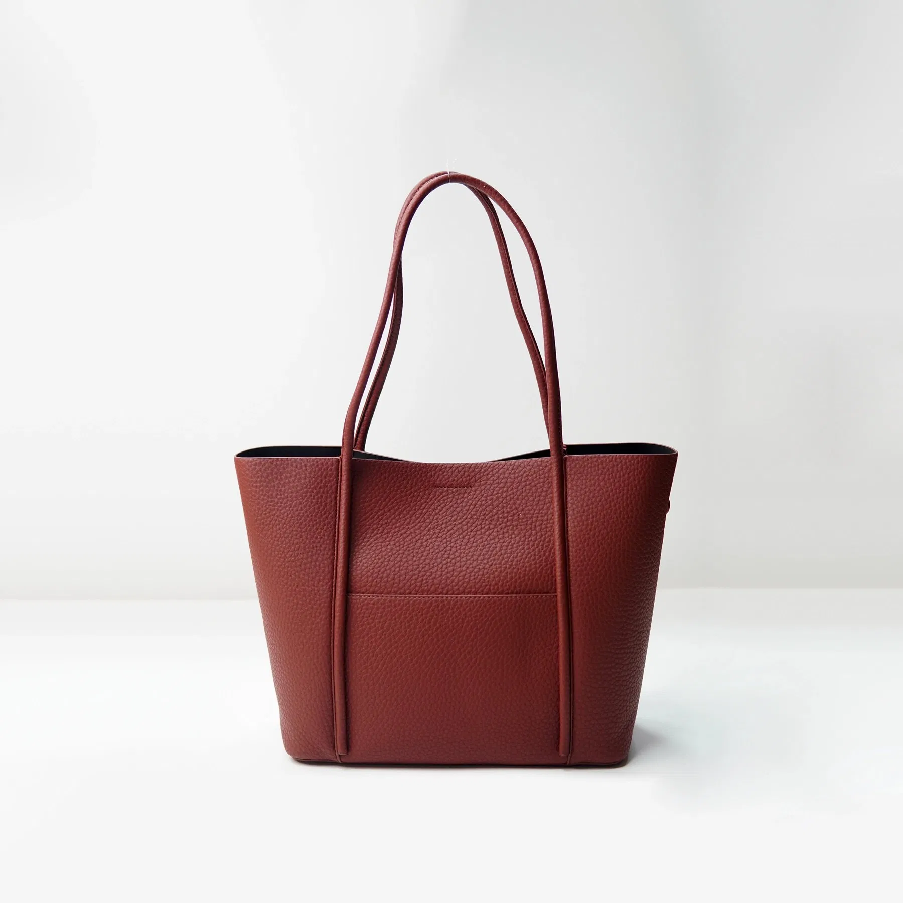 Top Grade Pebble Cow Leather Which Price Is Very Competitive Tote Bag