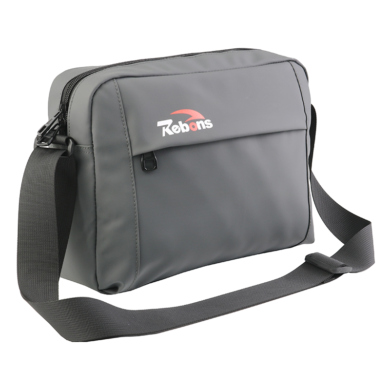 2025 Custom Logo Fashion Men's Travel Sports Sling Chest Strap Bag Designer Luxury PU Leather Hobo Crossbody Belt Zipper Laptop Shoulder Messenger Bag