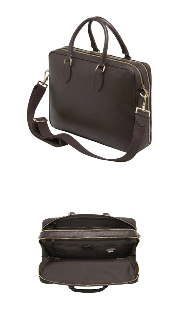 Leather Briefcase View 4
