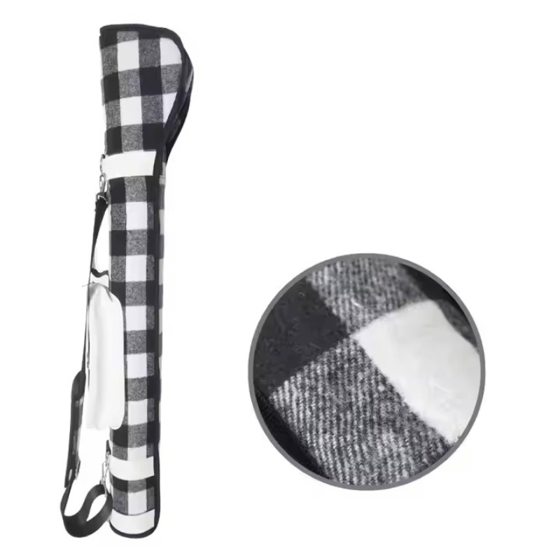 Custom Logo PU Leather Accessory Custom Lightweight Waterproof Park Golf Bag