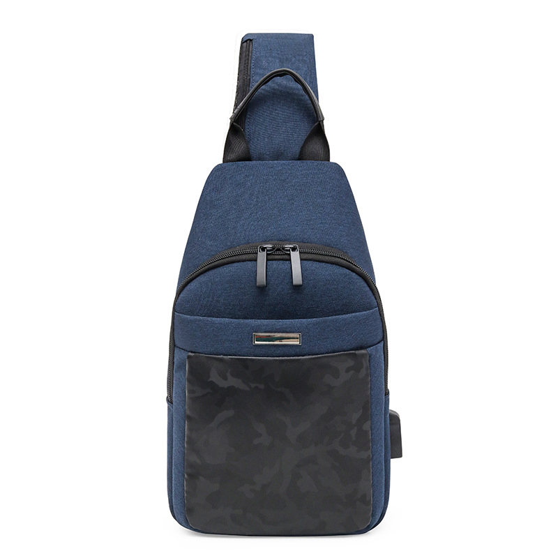 High Quality Waterproof Carton PU Leather Fashion Crossbody Sling Bag Chest Bag