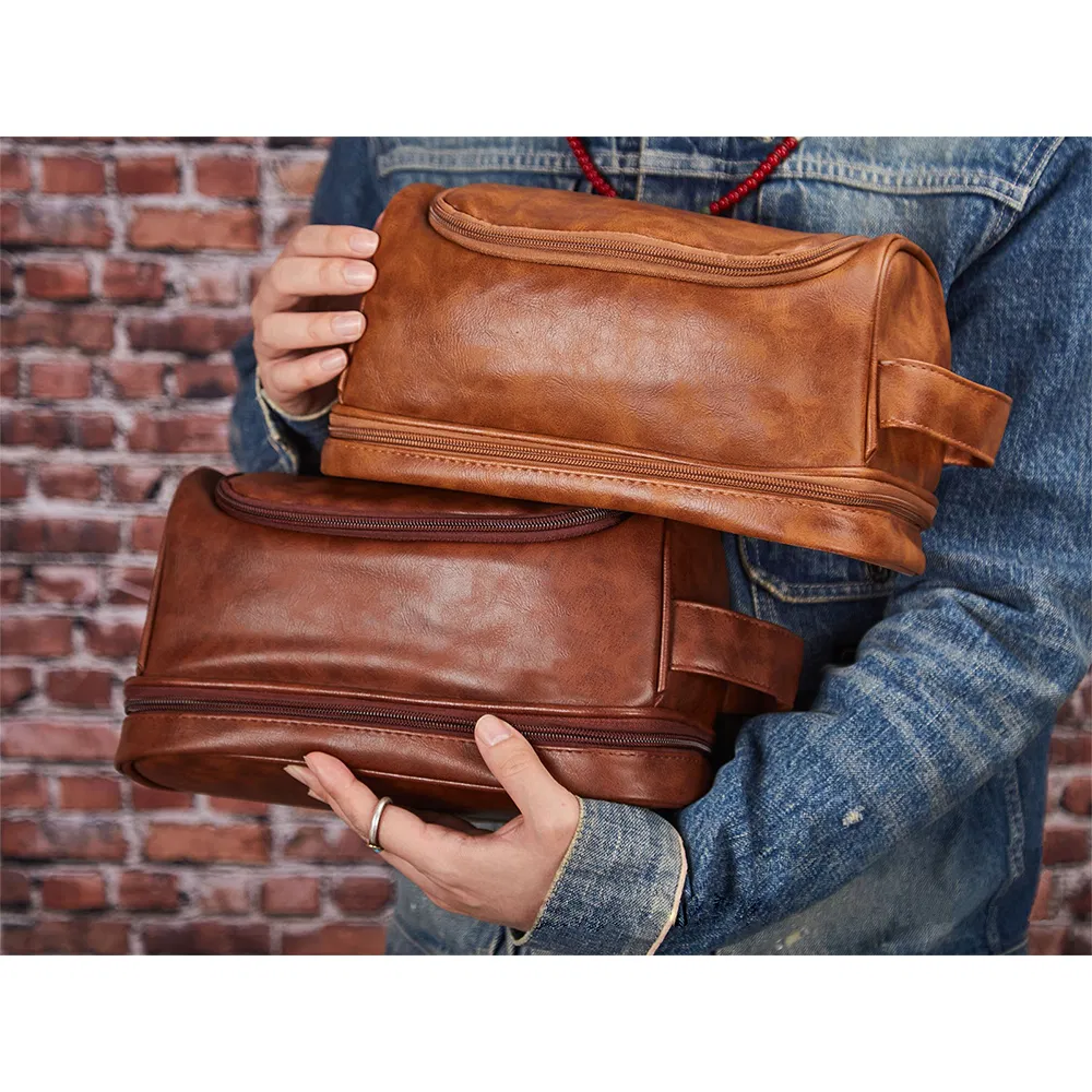 Leather Travel Bag Detail 5