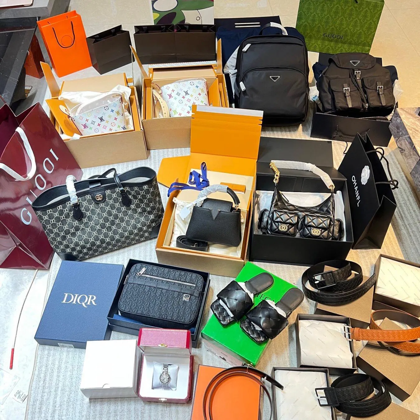 Hand Tote Online Store Wholesale Fashion 1: 1 Clutch Durable Top High Quality Bolsa De Couro Women Bag