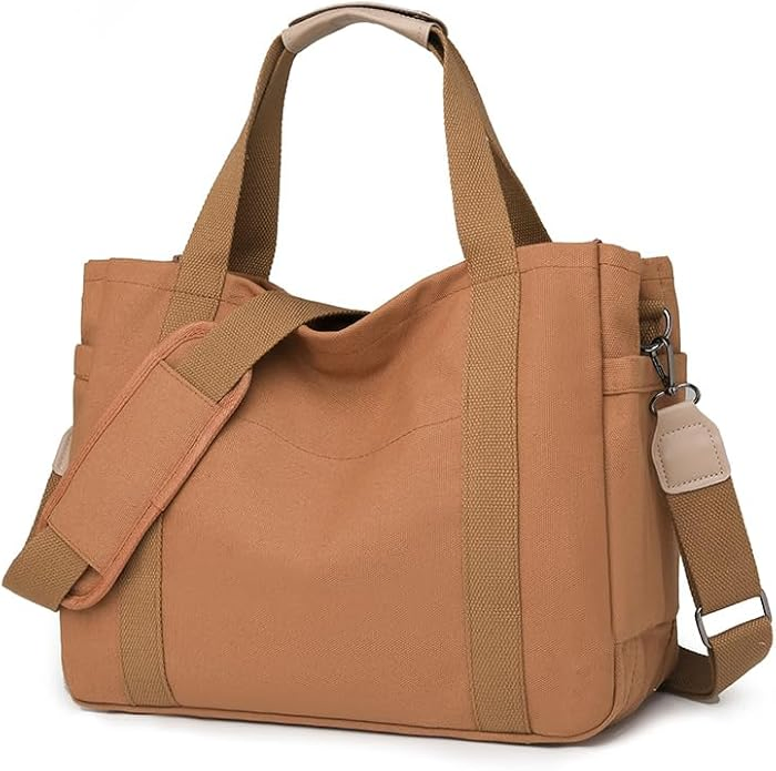 Messenger Bag 15.6 Inch Waterproof Vintage Genuine Leather Waxed Canvas Briefcase Large Leather Computer Laptop Bag Rugged Satchel Shoulder Bag