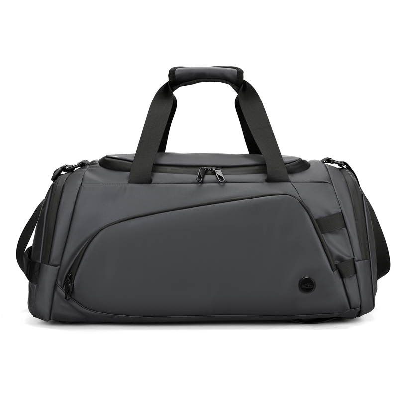 New Large Capacity PU Leather Travel Duffel Luggage Bag Custom Logo