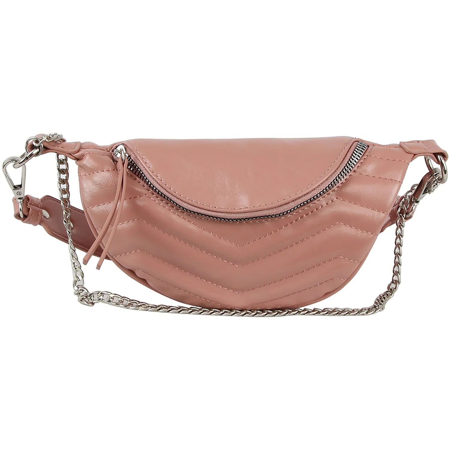 Wholesale Customization Crossbody Fanny Pack PU Leather Waterproof Sling Bags for Women Quilted Leather Waist Bags