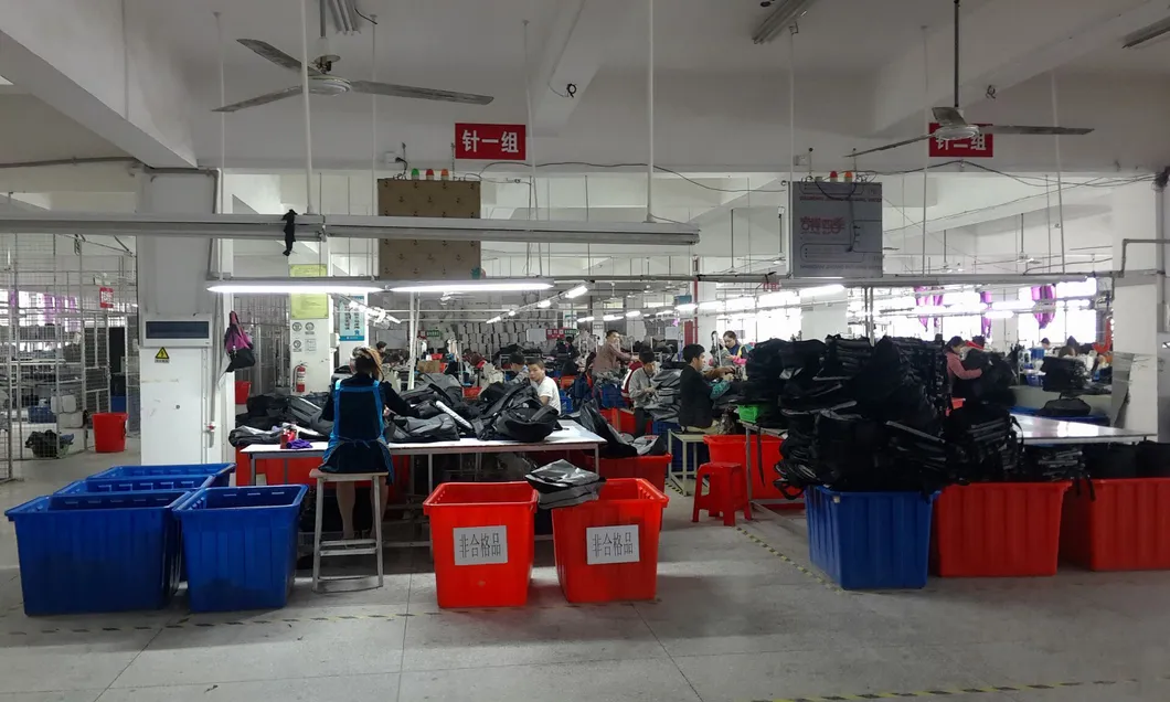 Leather Travel Bag with Shoes Compartment