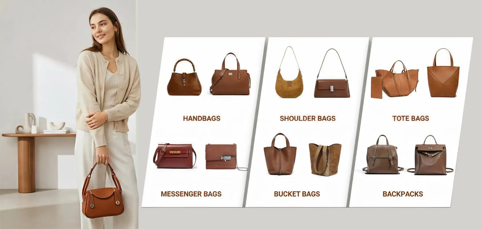 Leather Shoulder Bag Detail