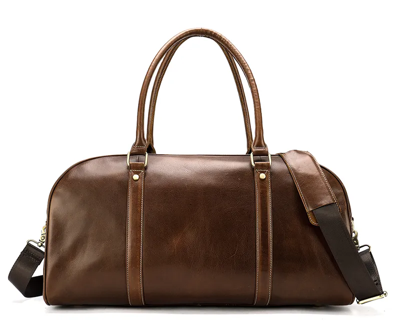 Leather Duffel Bag Main
