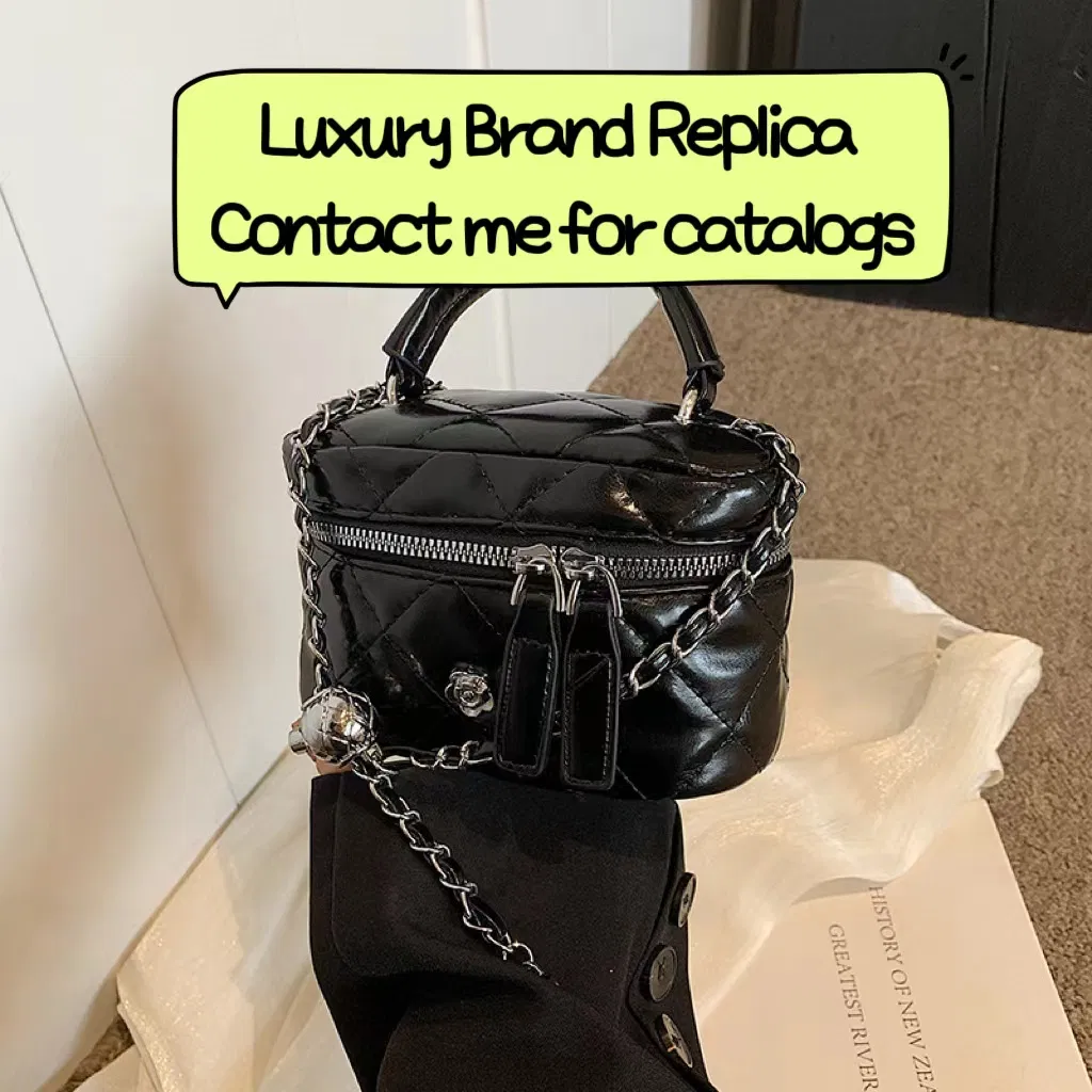 Original Women Replicas Fashion Leather Bag Pure Genuine Stylish Hand Bag Vintage Leather Hand Bag Shoulder Bag Fashion Large Handbag