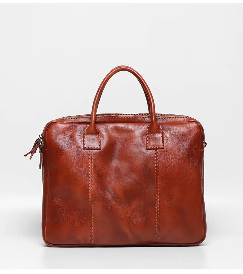 Leather Briefcase View 6