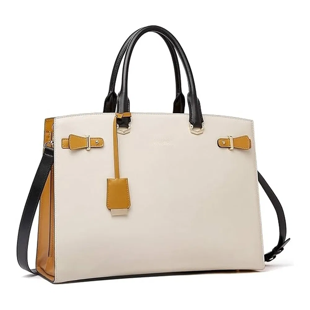 Vegan Leather Material A6014 Business Laptop Backpack Bag Used for Attending Concerts