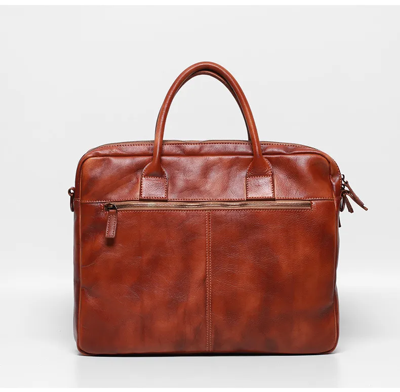 Leather Briefcase View 8