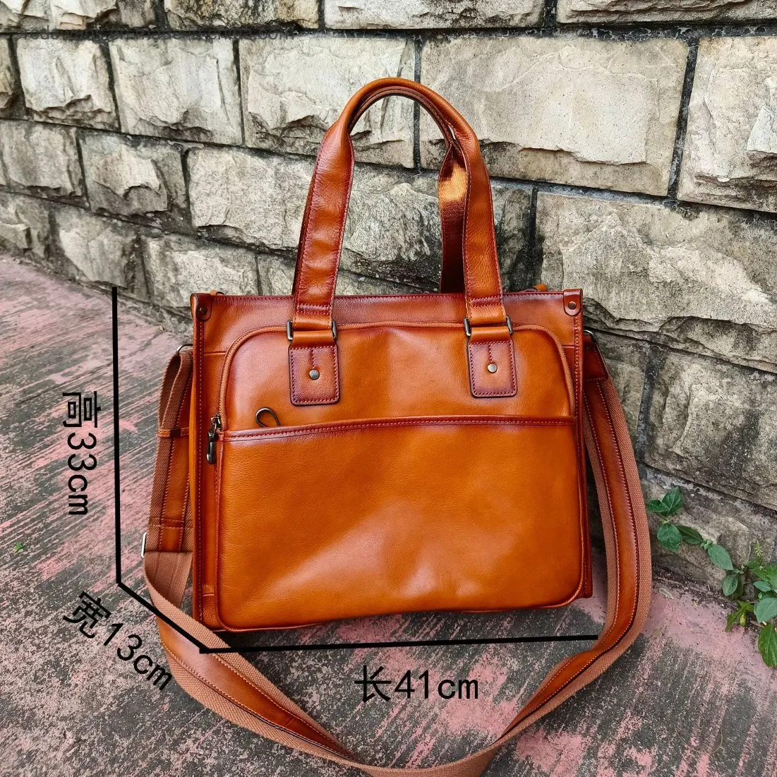 Hot Fashion Briefcase Laptop Messenger Bag Factory Price Vintage Design with Leather Laptop Bag Shoulder Bag RS-Ypsy-6235