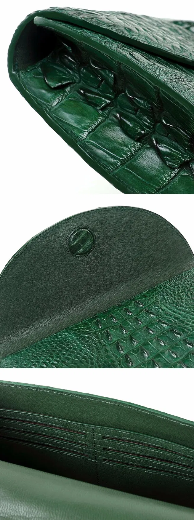 High End Leather Clutch Bag