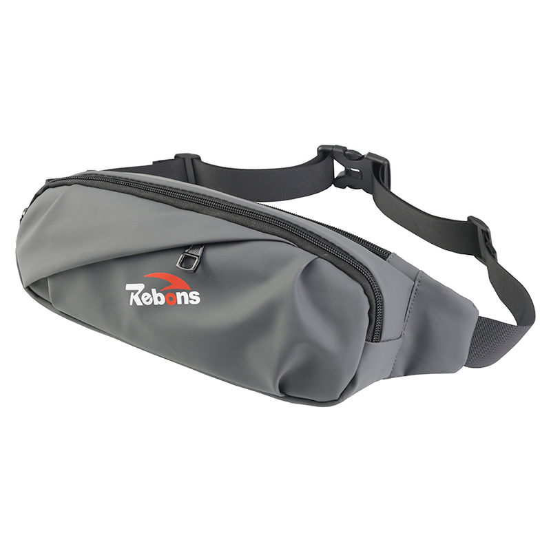 2025 Custom Logo Fashion Luxury Leather Small Crossbody Chest Belt Hip Bum Bag Hiking Pouch Fanny Pack Outdoor Travel Gym Sport Running Waist Bag for Men