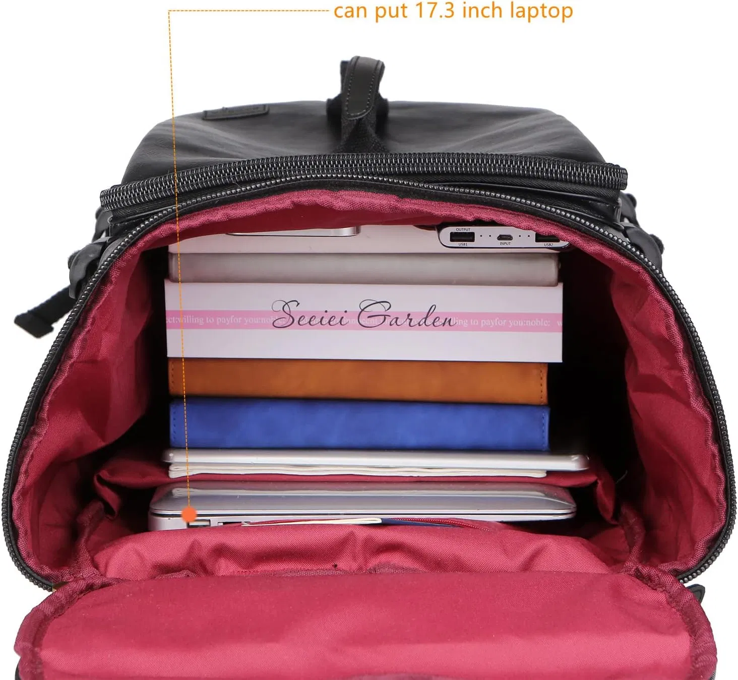 Hybrid Bag Stylish Vegan Leather Travel Duffel Tote Bag Backpack Hybrid Travel