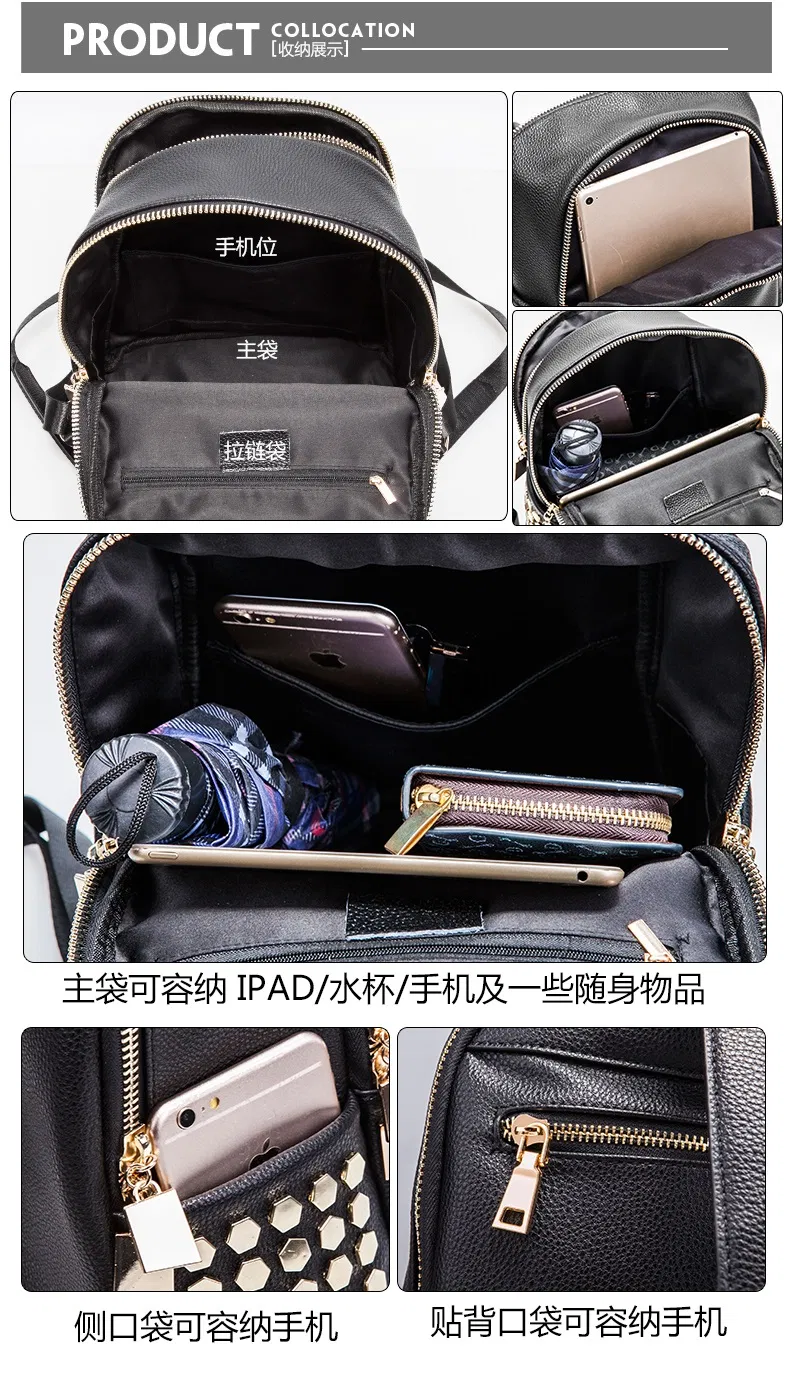 Women PU Handbag Detail 3