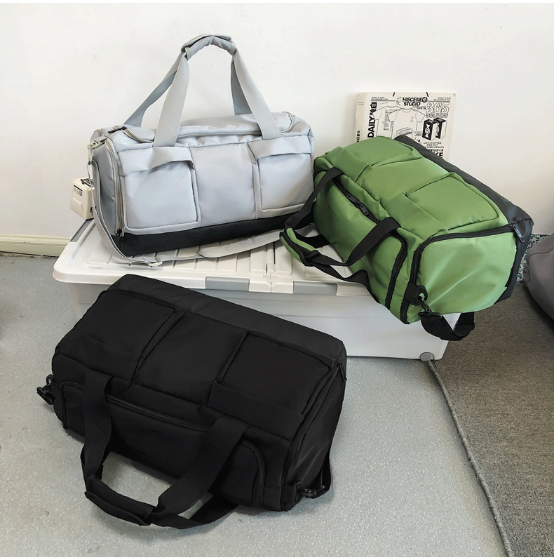 2024 Customized Waterproof Gym Bag with Logo Eco Friendly Weekend Travel