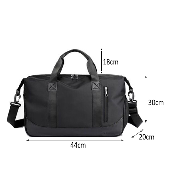 Foldable Travel Bag Leisure Duffle Trolley Bag Suitcase Storage Sling Bag