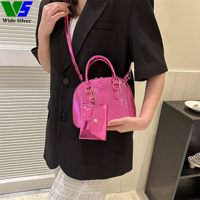 Wide Silver Berserk Bolsas PARA Mujer De Marca Cartera Bling Unique Purses