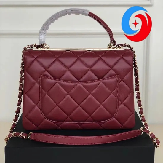 2025 New Genuine Leather Diamond Chain Bag Handbag Shoulder Messenger Bag Sheepskin Women's Bag