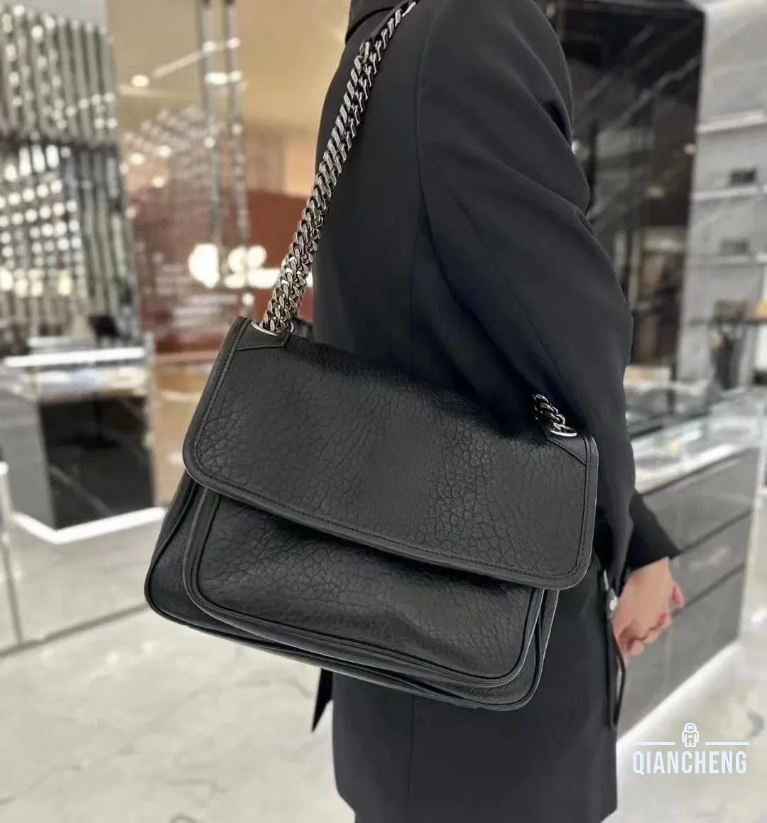 Top Quality Original Luxury Niki Clutch Bags Classic Women Soft Sheepskin Retro Leather Women Crossbody