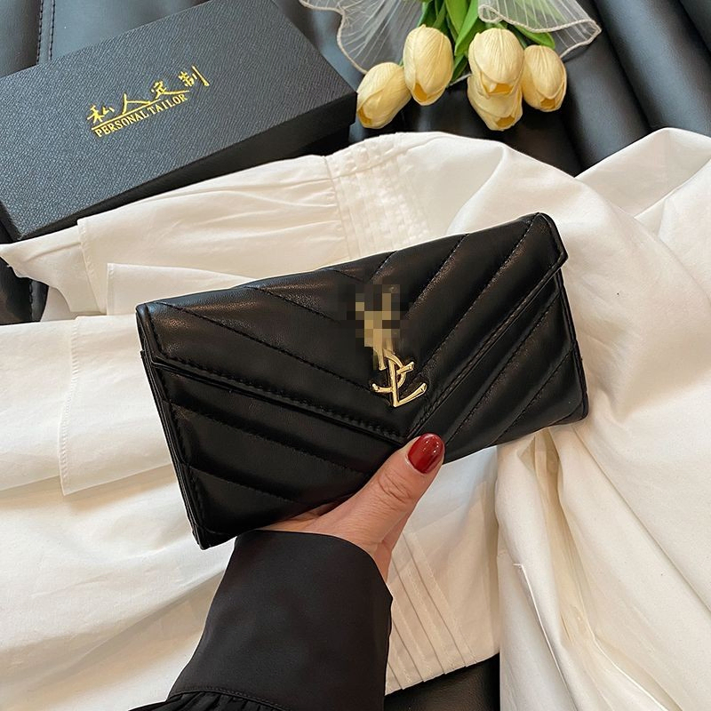 Designer Bag Custom Handbags Fashion Cow Leather Artificial Leather Little Sheepskin Wallet Purse Bag