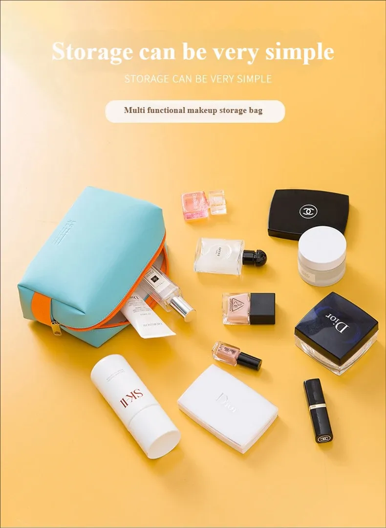 PU Leather Travel Makeup Bag 4