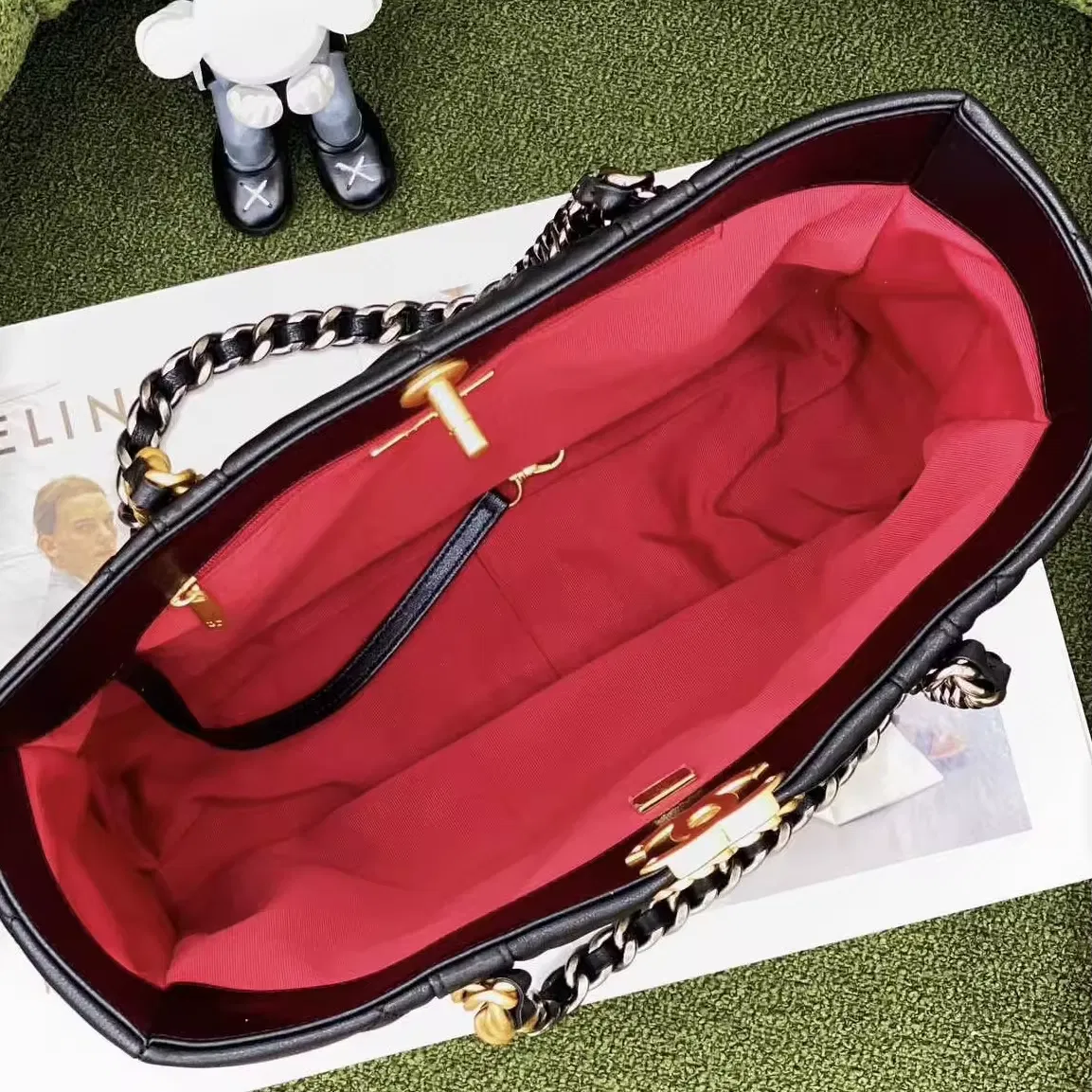 Mirror Quality Luxury Handbag for Women Genuine Leather Designer Original Branded Shoulder Bags VIP Fashion Bags Ladies Replica Famous Tote Handbag