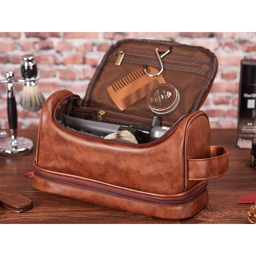 Leather Travel Bag Detail 6