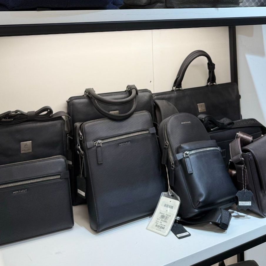 High Quality Men PU Leather Business Daypack Crossbody One Shoulder Sling Bag