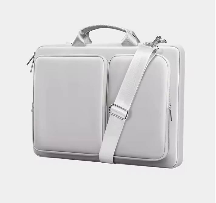13-Inch Business EVA Computer Case with Durable Leather Polyester Laptop Bag