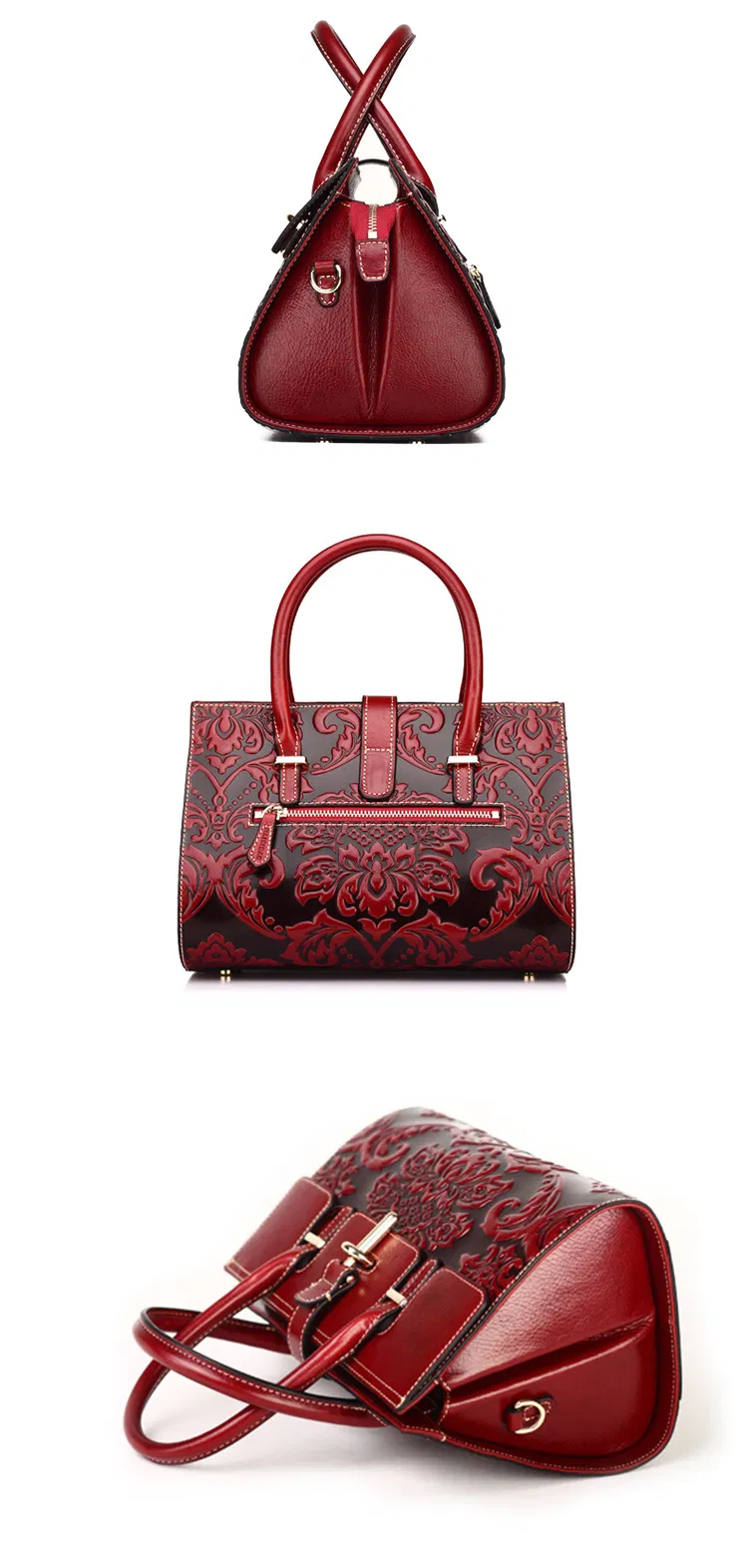 Fashion Design Leather Handbag Detail