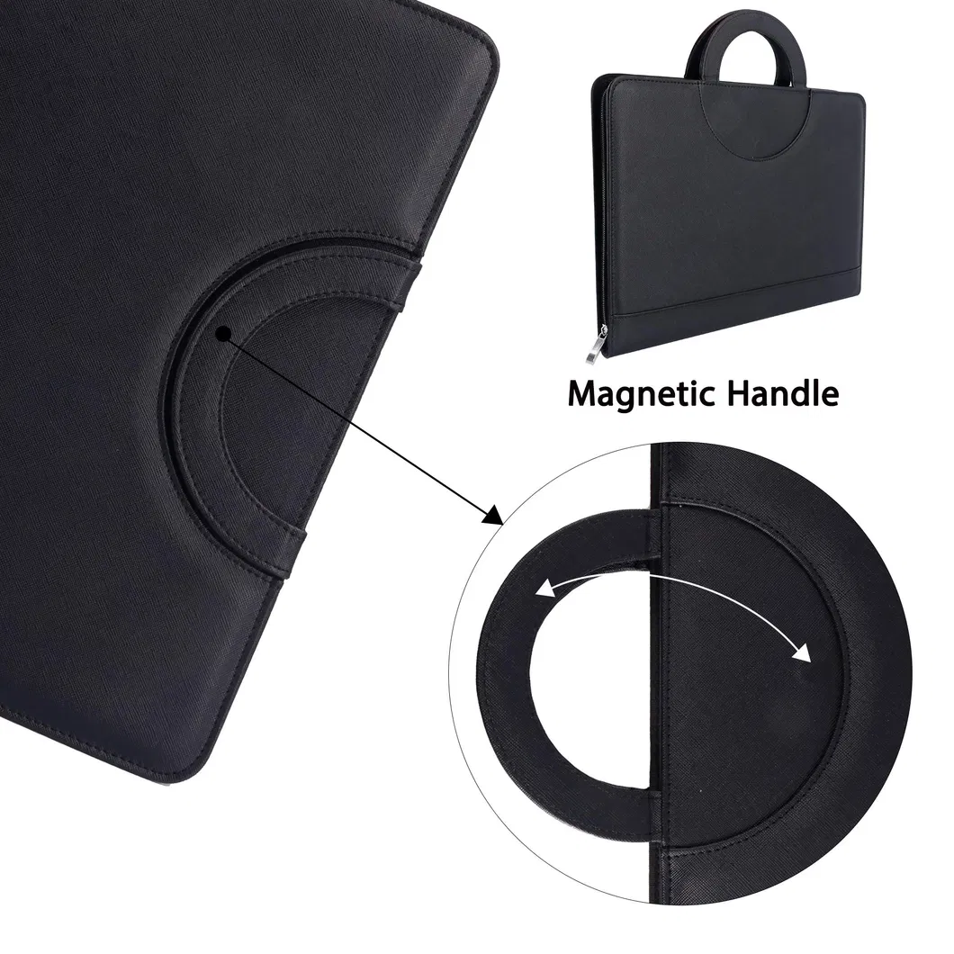 A4 Leather Folder Detail