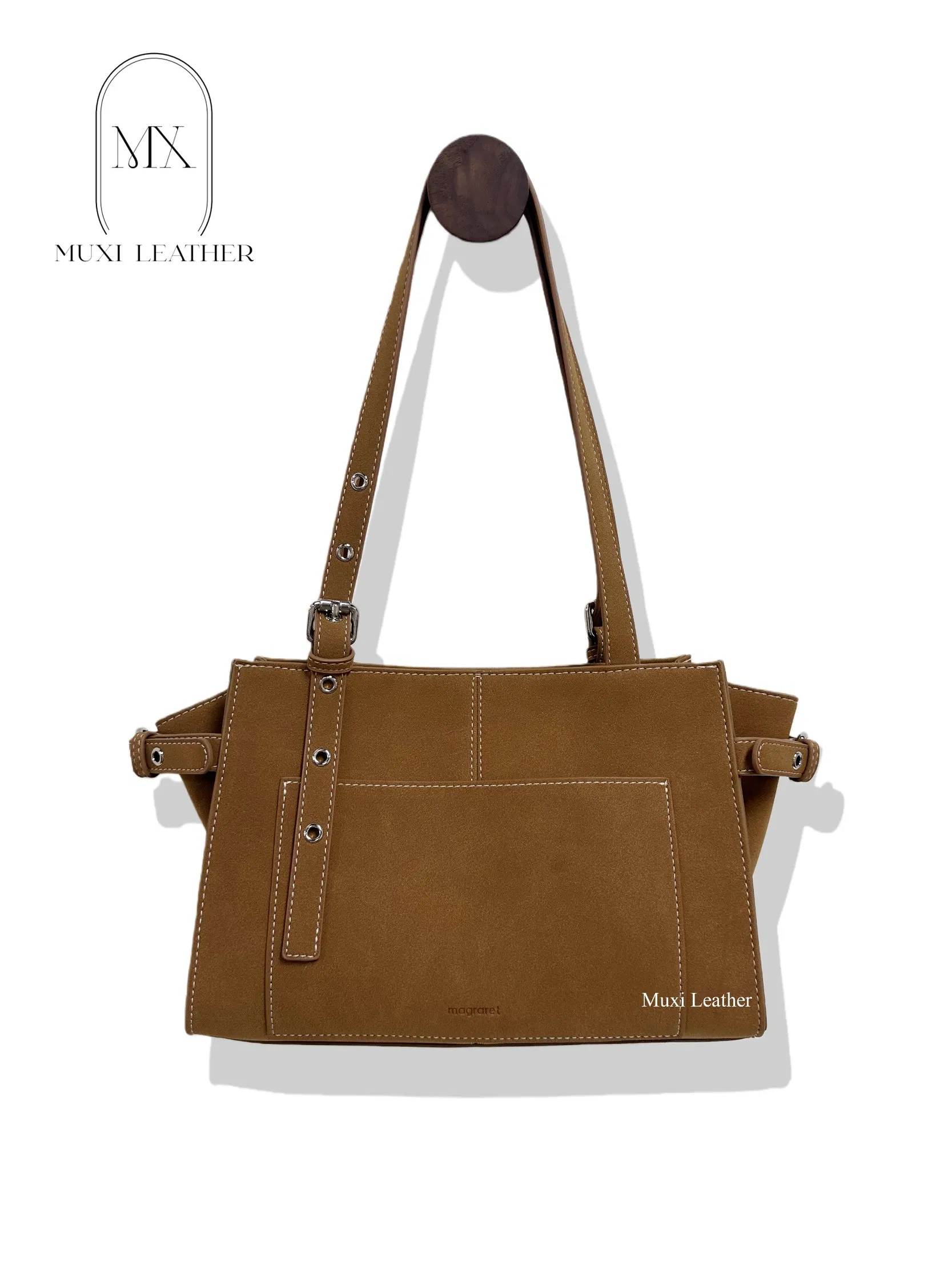 Fashion Suede Leather Large Capacity Lady Designer Style Women's Handbag Shoulder Tote Bag