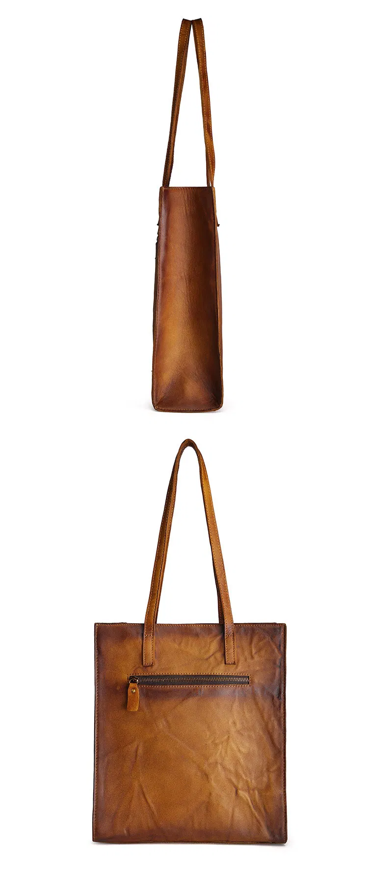 Vintage Brown Shoulder Bag 2