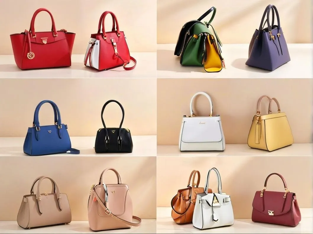 Leather Tote Handbag Detail