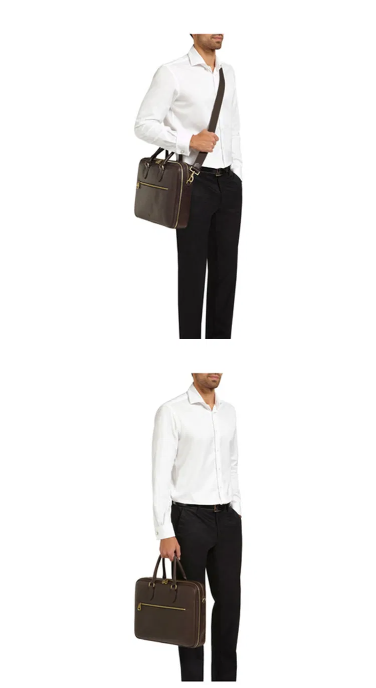 Leather Briefcase View 5