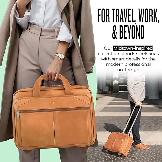 Secure Dual Lock Business Briefcase for Professionals and Executives